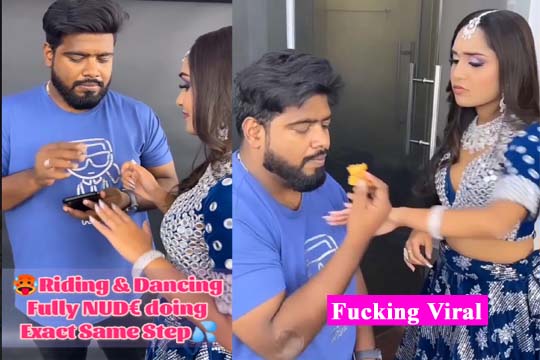 Latest Trending Reel Couple &#ff7dee; Exclusive Viral Video Dancing &#ffcc77; Riding Fully NUD€ &#ff7dee; doing Exact Same Step &#ff7dee; Don&#ff7de8;t Miss