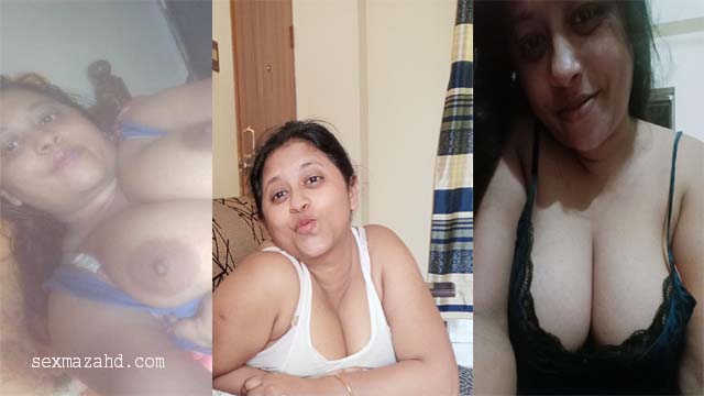 Desi Milf Threesome Fucking By Her Friend Nobody At Home