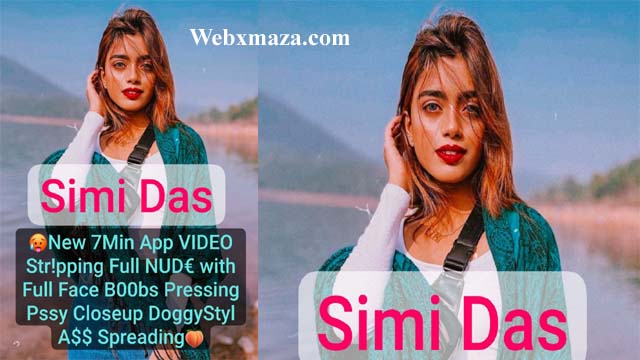 SIMI DAS Famous Insta Model Stripping Full NUDE with Full Face