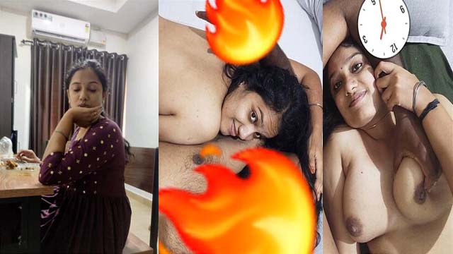 NRI Desi Wife Gangbang By Two Young Hunks at A Vacation