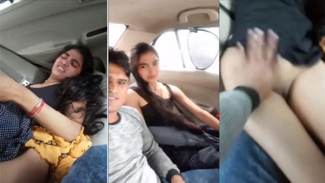 Indian Lover Sex in  Car With Audio And Moaning Sound