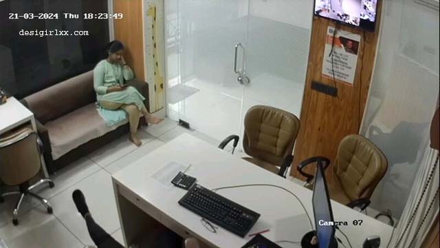 Extremely Beautiful Secretary Fucked by Manager in Office CCTV Cam