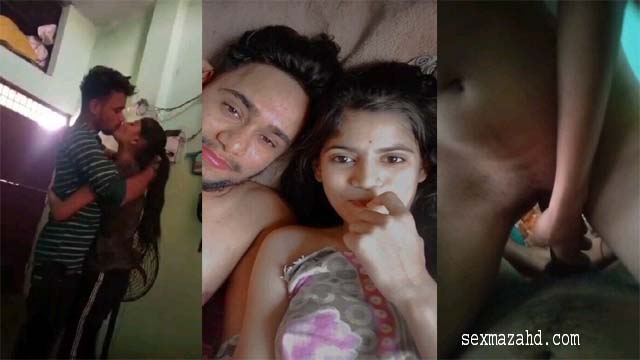 Extremely Cute Sweet Girl Giving Blowjob & Riding Clear Hindi Talking