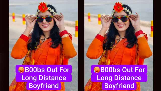 Beautiful Desi GF Latest Most Exclusive Viral – Snapchat Dm Stuff Taking her B00bs Out For Long Distance Boyfriend