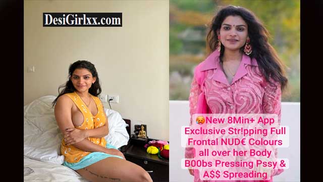 RESHM! R NAIR New Latest App Exclusive NUD€ – Covered in Colours B00bs Pressing Pssy & A$$ Spreading Don’t Miss