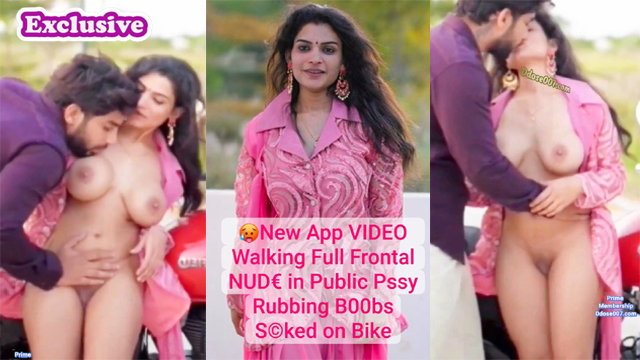RESHMi NAIR – New Latest App Exclusive Premium VIDEO Pssy Fngring – by Boyfriend in Public Full Frontal NUD€ – B00bs S©ked on Bike