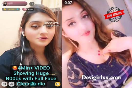 Famous Bigo Star ALIZA Most Demanded – Finally Shows her Huge B00Bs for first time ever – Full Face & Clear Audio