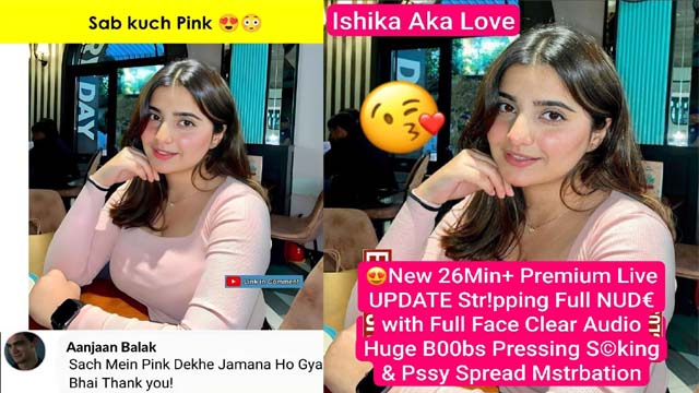 ISHIKA Aka LOVE Famous Insta Influencer – Huge B00bs Pressing S©king & Pssy Spread Mstrbation