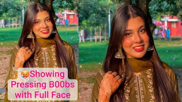 H0rny Desi GF Latest Most Exclusive – Viral Video Showing Pressing B00bs with Full Face – Hot Expressions – Don’t Miss