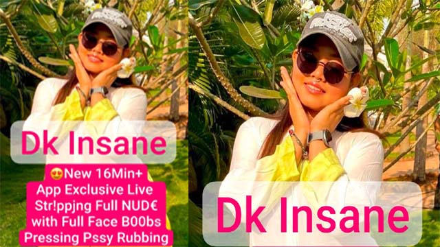 DK Insane Most Demanded – New Latest Private App Exclusive 5999 Worth – Str!pping Full NUD€ with Full Face – Huge B00bs Pressing & Pssy Rubbing