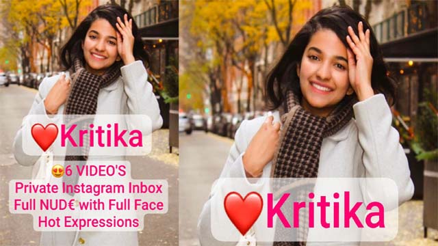 Beautiful Desi Girl Kritika – Latest Most Exclusive Viral Stuff Full NUD€ – with Full Face Hot Expressions