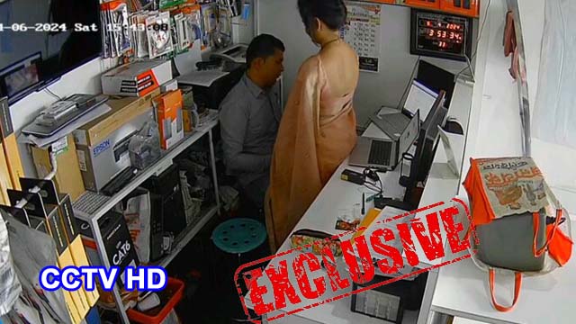 Bohut Dino Bad Aisa Customer Mila chod Ne Ke liye Viral CCTV