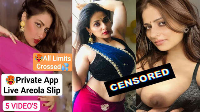 Vansheen Verma Private App Exclusive Live B00bs Pop Out Areola