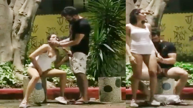 NRI Desi Couple Caught by Bystander Having Sex on the Streets Watch Now