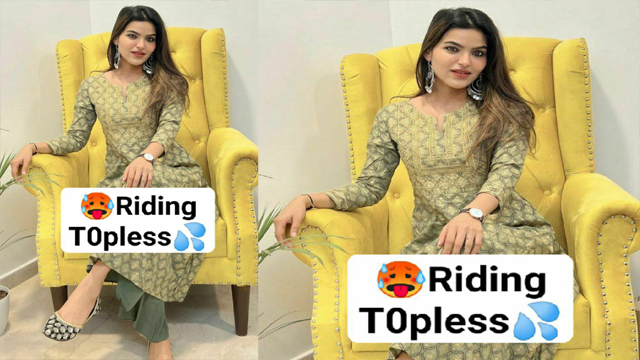 Famous Actress & Insta Model Most Demanded Exclusive Video Riding Co-actor Str!pping her T0pless & S©k!ng her B00bs