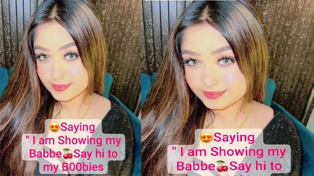 Beautiful Insta Model SAMIKSHA Most Requested Private Showing her Huge B00bs with Full Face & Clear Audio