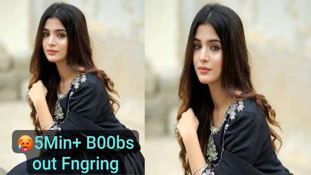 Most Demanded Famous Actress & Model gets Crazy in her Debut B00bs Out Fngring with Hot Expressions