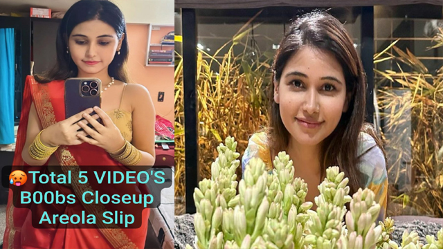 PALLAVi GUPTA Most Requested Latest JoinMyApp Exclusive UPDATE Ft. B00bs Closeup Areola Slip with Full Face