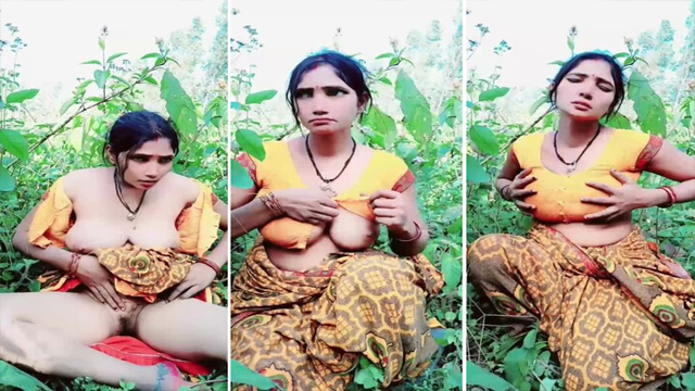 Horny Village Bhabhi Outdoor Masterbuting Viral Side Area Horny Nude Viral