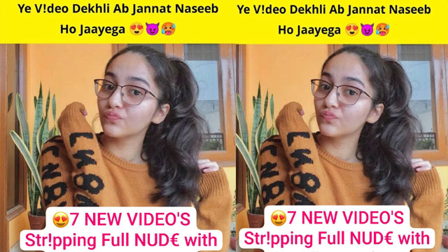 Cute Chashmish Meme Girl Latest Most Exclusive 7 New VIDEO’S UPDATE😍Str!pping Full Frontal NUD€ with Face🍒Playing with her B00bs Spreading A$$🍑💦!! Cute Expressions🥵🔥