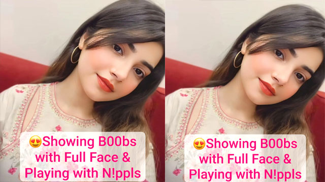 Extremely Cute Snapchat Queen Latest Most Exclusive Viral Video Showing B00bs with Full Face & Playing with her N!pple💦!! 🥵