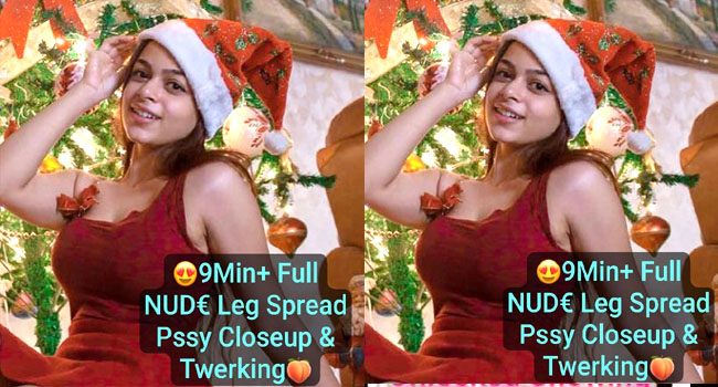 Ashw!tha Christmas Special 🎁VIDEO 9Mins+ Super SEDUCTIVE Str!pping Full NUD€ Leg Spread Pssy Closeup & Twerking🍑💦!! Don’t Miss🥵🔥