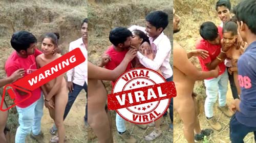 Collage Student Having Fun And Nude Sex With Her Classmate 5Sum In OutDoor Jungle Must Watch