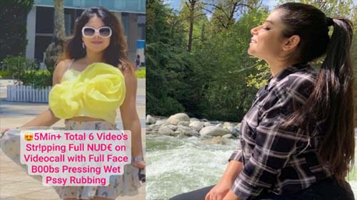 Cute Punjabi Influencer Latest Most Exclusive Viral Str!pping Full NUD€ on Videocall with Full Face B00bs Pressing & Wet Pssy Rubbing