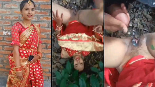 Village Girl Fucked by Boyfriend in Jungle After Reception Party Must Watch