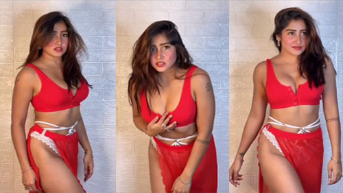 Sofia Ansari Red Dress Nude Dance Watch Online