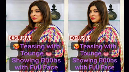 Big B00bie H0rny Paki M!lF Latest Most Exclusive Viral Teasing with her Tounge Showing B00bs with Full Face Don’t Miss
