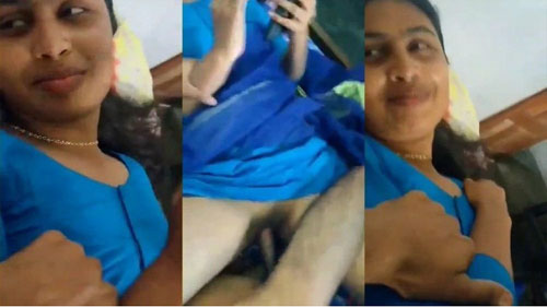 Beautiful Blue Sari Bhabhi Fucking Watch Online