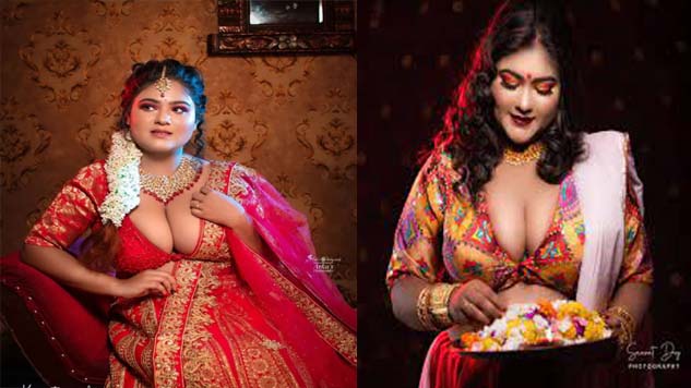 Megha Das Ghosh In Bra And Panty Showing Glimpse Of Boobs To Live Watch