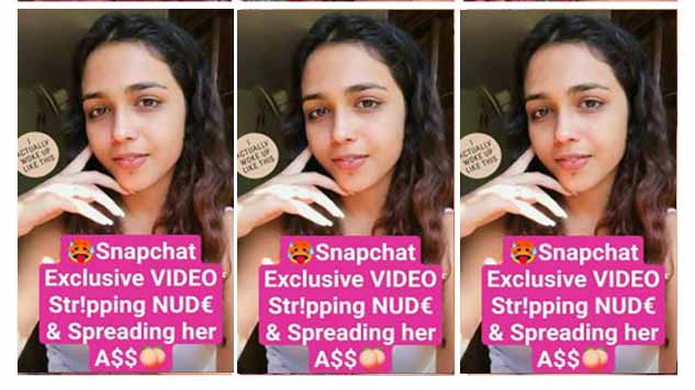 Neelam Kudale aka Psyflora New Private Snapchat Exclusive Nude & Spreading Her Ass With Cute Expressions