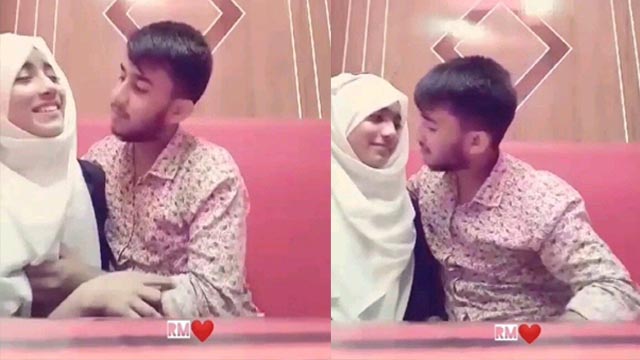 Bangladeshi Couple Kissing Boobs Pressing in Restaurant & Best Friends Recording Video
