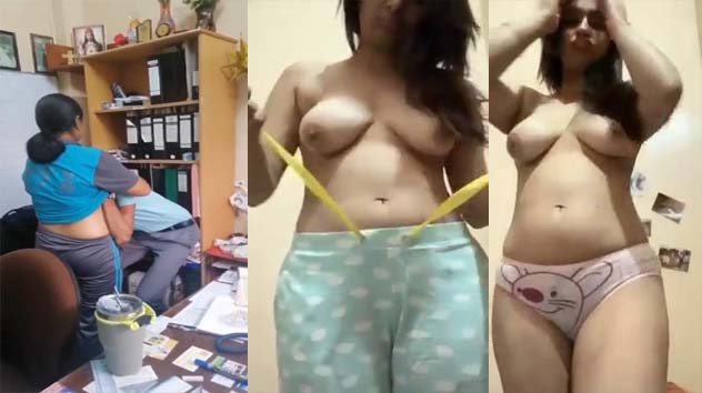 Collage Teacher Having Fan With Her Sexy Student Viral Video Watch Online