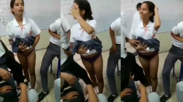 Cute School Girl Having Fan And Nude Sex With Four Friend In Class Room Viral Video