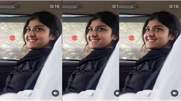 Innocent Face Paki Babe Enjoying with BF in Car Must Watch