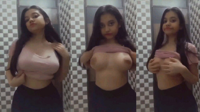 Cute Famous Insta Girl Showing her Big Boobs Watch Now
