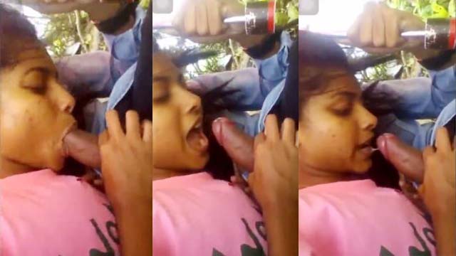 Desi Sexy Girl Blowjob Video in Park Fucking Deeper Watch Online