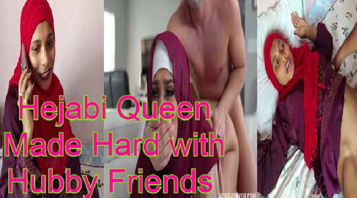 Hejabi Queen Made Hard with Hubby Friends Raped