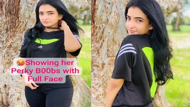 Beautiful Snapchat Queen Latest Most Exclusive Viral Video Showing her Perky B00bs with Full Face