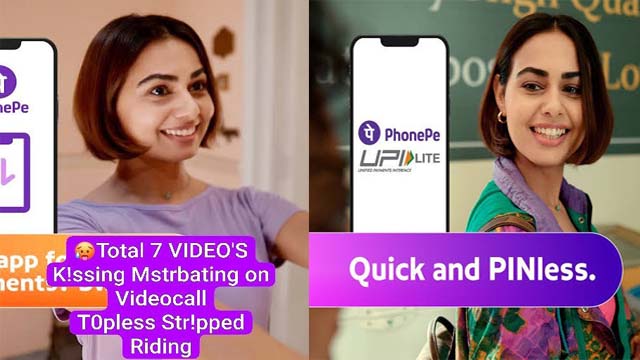 Extremely Cute Phonepe Ad Girl Latest Most Exclusive Viral Kissing Mstrbating T0pless Stripped Riding