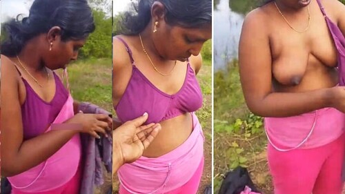 Tamil Newly Married wife Sexy Outdoor dressing after blowjob Watch Now