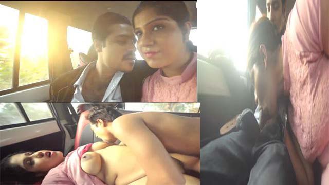 Desi Bhabhi Sex In Car Giving Deep Throat Blowjob Clip From Insta