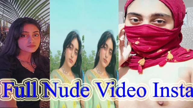 Horny Instagram Famous Actress Hot Nude Video Viral Full Video