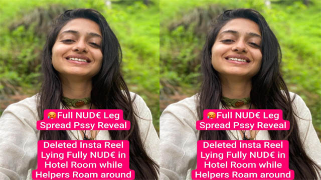 Famous Insta Influencer Most Demanded Exclusive Viral Stuff Ft. Full NUDE with Face Leg Spread Pussy Reveal & Deleted Instagram Video Lying Full NUDE in Hotel Room💥