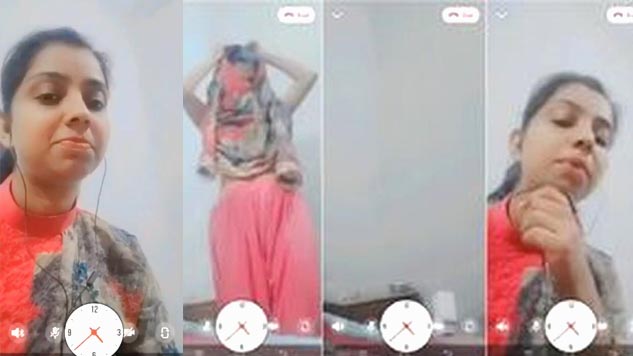 Paki girl showing pussy on video call