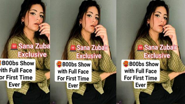 Beautiful Sana Most Demanded Exclusive Premium Live B00bs Show for First Time Ever with Full Face