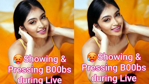 Sweet Neha Latest Most Exclusive Viral Showing her B00bs during Live with Full Face